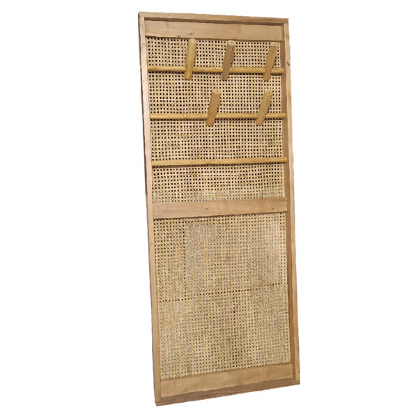 چوب لباسی قاب دار دیواری ( حصیر دار)