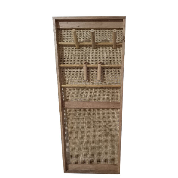 چوب لباسی قاب دار دیواری ( حصیر دار)