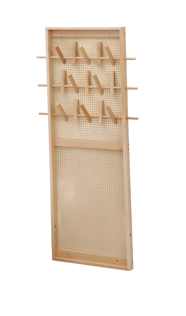 چوب لباسی قاب دار دیواری ( حصیر دار)